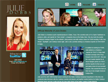 Tablet Screenshot of julie-dobbs.com